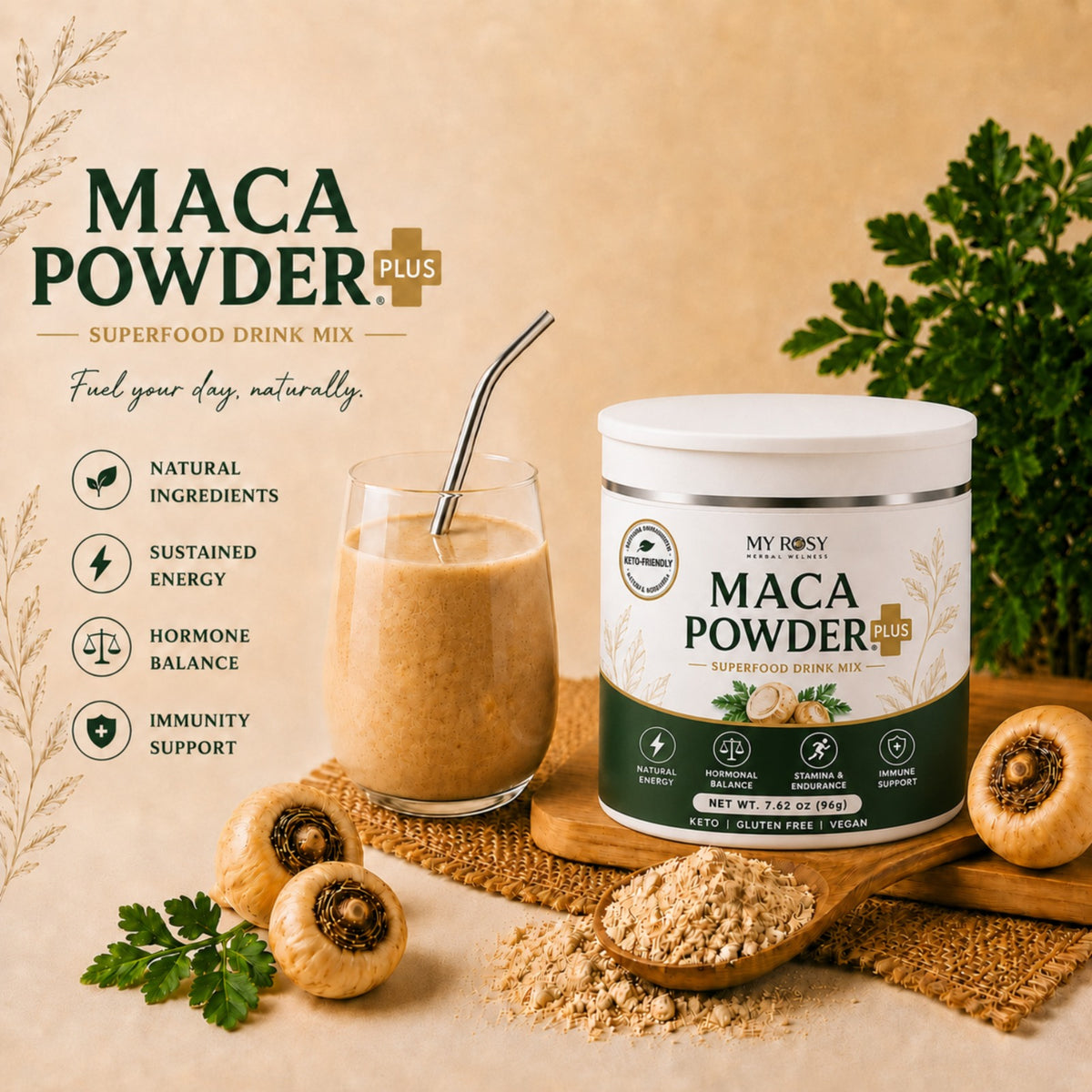 Maca Powder Plus